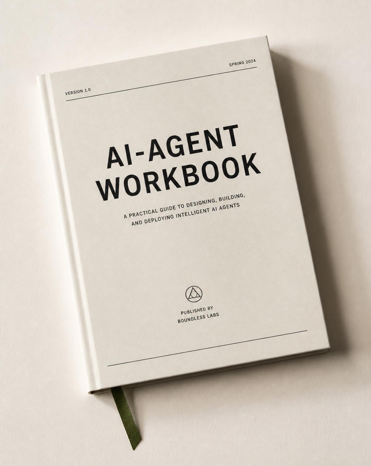 AI-Agent Workbook — den tryckta arbetsboken från Smartdrift